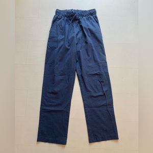 Hooops! Drawstring elastic band woman’s pull on work pant straight leg size M